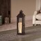 Smart Solar Smart Living 16 in. Glass/Metal Siena LED Candle Lantern Bronze 84036-LC - alternate 5